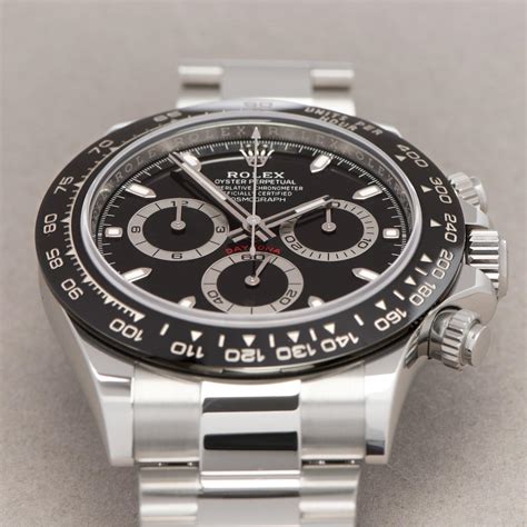 rolex daytona thickness|Rolex daytona side view.